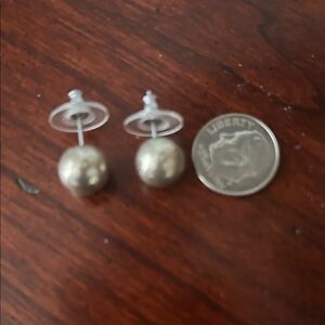 Elegant Sterling Stud Earrings